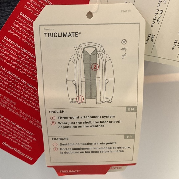 NEW The North Face Osolita Triclimate Jacket - Picture 6 of 6